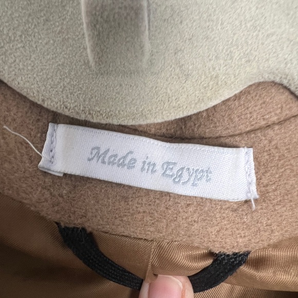 Lauren Ralph Lauren Men's 37/S Camel Italian Fabric Wool Cashmere Blend Overcoat - Picture 11 of 11